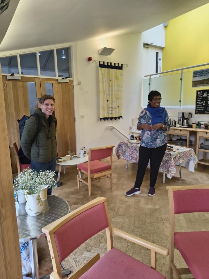 General view of cafe