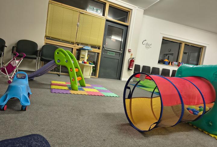 Another view of Tots room